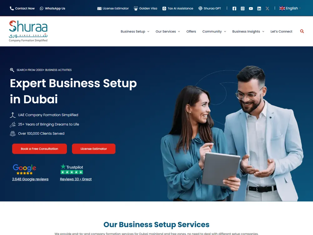 Shuraa — Web applications