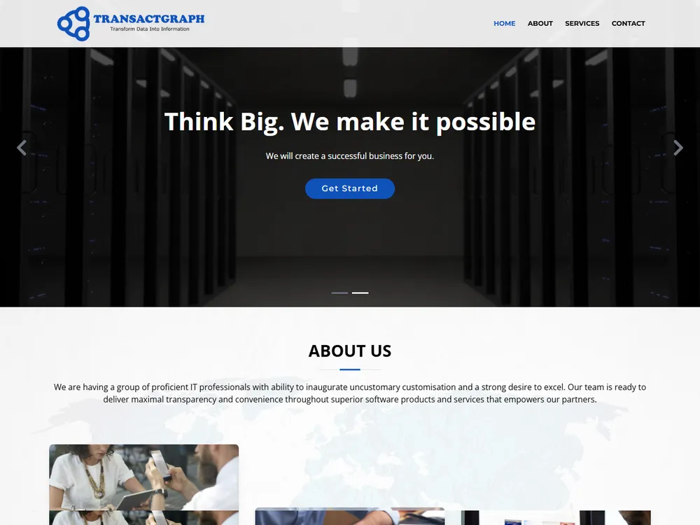 TransactGraph — Web applications